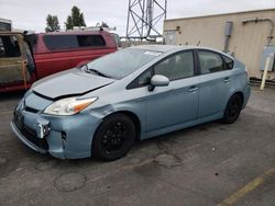 Salvage cars for sale at Hayward, CA auction: 2013 Toyota Prius