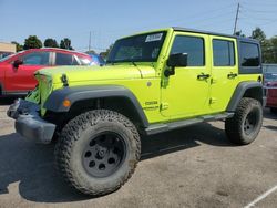 Salvage cars for sale at Moraine, OH auction: 2017 Jeep Wrangler Unlimited Sport