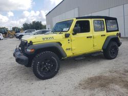 Carros dañados por inundaciones a la venta en subasta: 2023 Jeep Wrangler 4XE