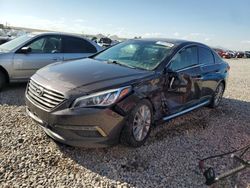 Salvage cars for sale at Magna, UT auction: 2015 Hyundai Sonata Sport