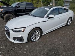 Salvage cars for sale at Marlboro, NY auction: 2024 Audi A5 Premium 45