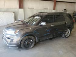 Salvage cars for sale at Lufkin, TX auction: 2019 Ford Explorer Limited