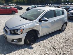 Chevrolet Sonic salvage cars for sale: 2016 Chevrolet Sonic LT