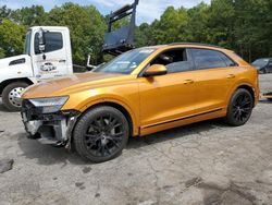 Salvage cars for sale at Austell, GA auction: 2019 Audi Q8 Prestige S-Line