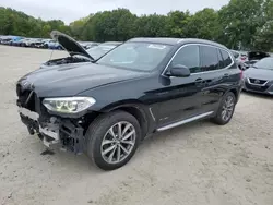 Salvage cars for sale at North Billerica, MA auction: 2018 BMW X3 XDRIVE30I