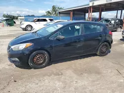 Flood-damaged cars for sale at auction: 2016 KIA Forte LX