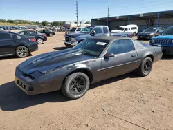 Salvage cars for sale at Colorado Springs, CO auction: 1988 Pontiac Firebird