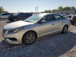 Salvage cars for sale at Barberton, OH auction: 2017 Hyundai Sonata SE