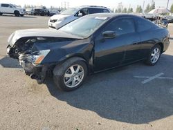 Honda salvage cars for sale: 2005 Honda Accord EX