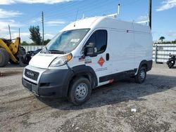 Salvage trucks for sale at Miami, FL auction: 2019 Dodge RAM Promaster 1500 1500 High