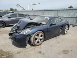 Salvage cars for sale at Kansas City, KS auction: 2014 Porsche Cayman