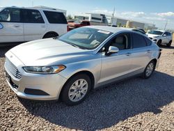 Salvage cars for sale at Phoenix, AZ auction: 2014 Ford Fusion S