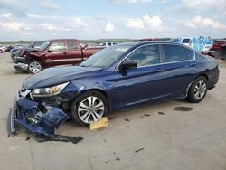 2015 Honda Accord LX en venta en Grand Prairie, TX