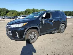 Salvage cars for sale at auction: 2019 Toyota Highlander SE