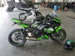 Kawasaki Vehiculos salvage en venta: 2017 Kawasaki EX650 F