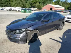 Honda salvage cars for sale: 2019 Honda Civic LX