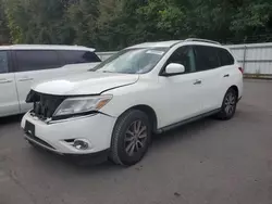 Salvage cars for sale at Glassboro, NJ auction: 2016 Nissan Pathfinder S