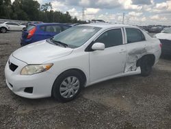 Toyota salvage cars for sale: 2010 Toyota Corolla Base