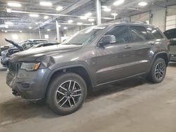 Salvage cars for sale at Blaine, MN auction: 2019 Jeep Grand Cherokee Trailhawk