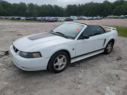 Salvage cars for sale at Charles City, VA auction: 2004 Ford Mustang