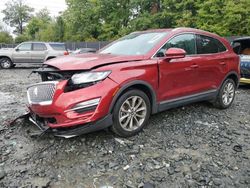 Lincoln Vehiculos salvage en venta: 2019 Lincoln MKC Select