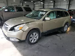 Salvage cars for sale at Ham Lake, MN auction: 2010 Subaru Outback 2.5I Premium