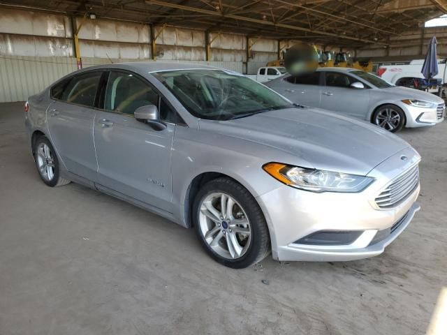 2018 Ford Fusion SE Hybrid