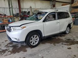 Toyota salvage cars for sale: 2013 Toyota Highlander Base