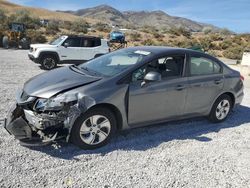 Salvage cars for sale at Reno, NV auction: 2013 Honda Civic LX