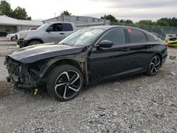 Salvage cars for sale at Prairie Grove, AR auction: 2018 Honda Accord Sport