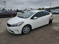 Vehiculos salvage en venta de Copart Indianapolis, IN: 2018 KIA Forte LX