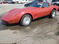 Chevrolet salvage cars for sale: 1979 Chevrolet Corvette