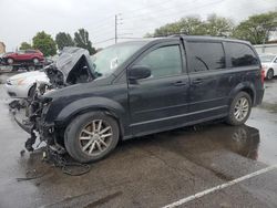 Salvage cars for sale at Moraine, OH auction: 2015 Dodge Grand Caravan SXT