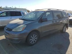 Salvage cars for sale at Martinez, CA auction: 2004 Toyota Sienna CE