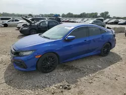 Salvage cars for sale at Kansas City, KS auction: 2020 Honda Civic SI