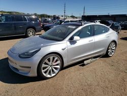 Tesla Vehiculos salvage en venta: 2018 Tesla Model 3