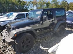 Vehiculos salvage en venta de Copart Candia, NH: 2016 Jeep Wrangler Sport