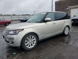 Salvage cars for sale at Fredericksburg, VA auction: 2014 Land Rover Range Rover HSE