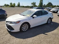 Toyota Camry le Vehiculos salvage en venta: 2018 Toyota Camry LE