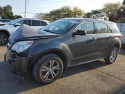 Salvage cars for sale at Moraine, OH auction: 2014 Chevrolet Equinox LS