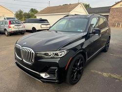 Salvage cars for sale at East Granby, CT auction: 2021 BMW X7 XDRIVE40I