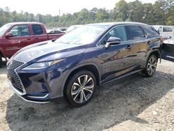 Salvage cars for sale at Ellenwood, GA auction: 2020 Lexus RX 350 L