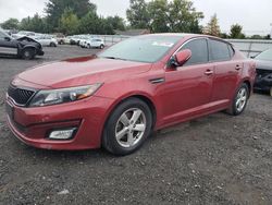 KIA salvage cars for sale: 2015 KIA Optima LX