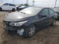 Salvage cars for sale at Elgin, IL auction: 2018 Chevrolet Cruze LS