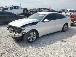 Salvage cars for sale at Taylor, TX auction: 2019 Honda Accord LX