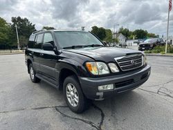 Salvage cars for sale at North Billerica, MA auction: 2004 Lexus LX 470