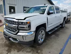 Chevrolet salvage cars for sale: 2018 Chevrolet Silverado K1500 LTZ