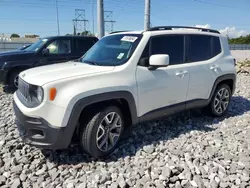 Jeep salvage cars for sale: 2017 Jeep Renegade Latitude