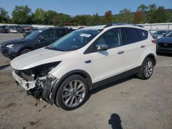 Salvage cars for sale at Grantville, PA auction: 2016 Ford Escape SE