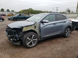 Salvage cars for sale at Hillsborough, NJ auction: 2020 Hyundai Kona Limited